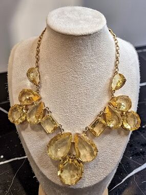Kate Spade Crystal Kaleidoscope Champagne Necklace